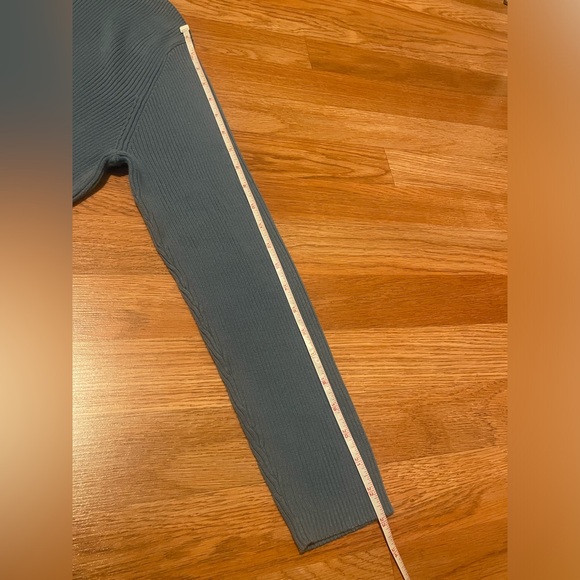 Appleseed’s Women’s Ribbed Turtleneck Sweater | Dusty Blue | Size Large - Picture 9 of 9